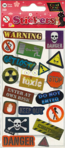 Picture of 3D SIGNS STICKERS